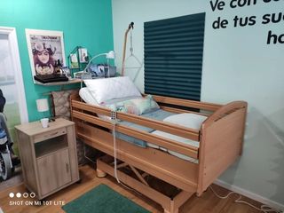 Cama articulada completa de madera