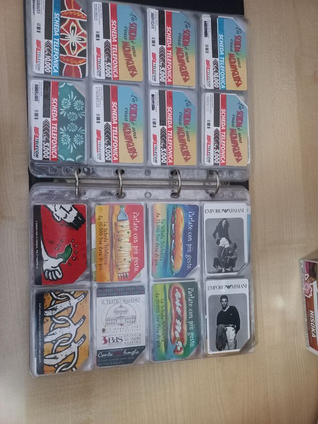 Album schede telefoniche