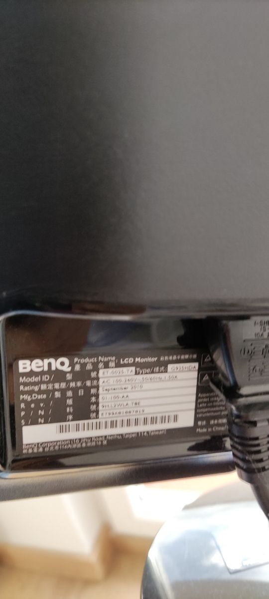 Monitor pc Benq G925HDA