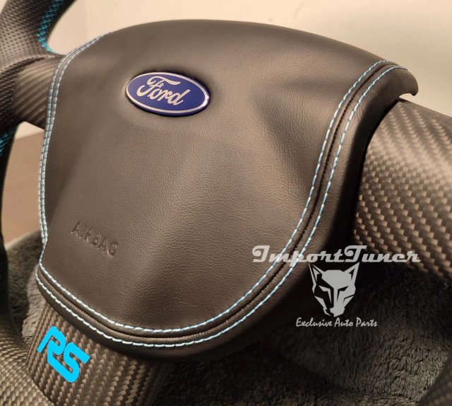 Volante Ford Focus RS mk2 fibra de carbono