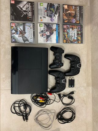Play 3 con diversos juegos 