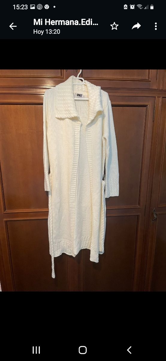 chaqueta blanca del corte inglés