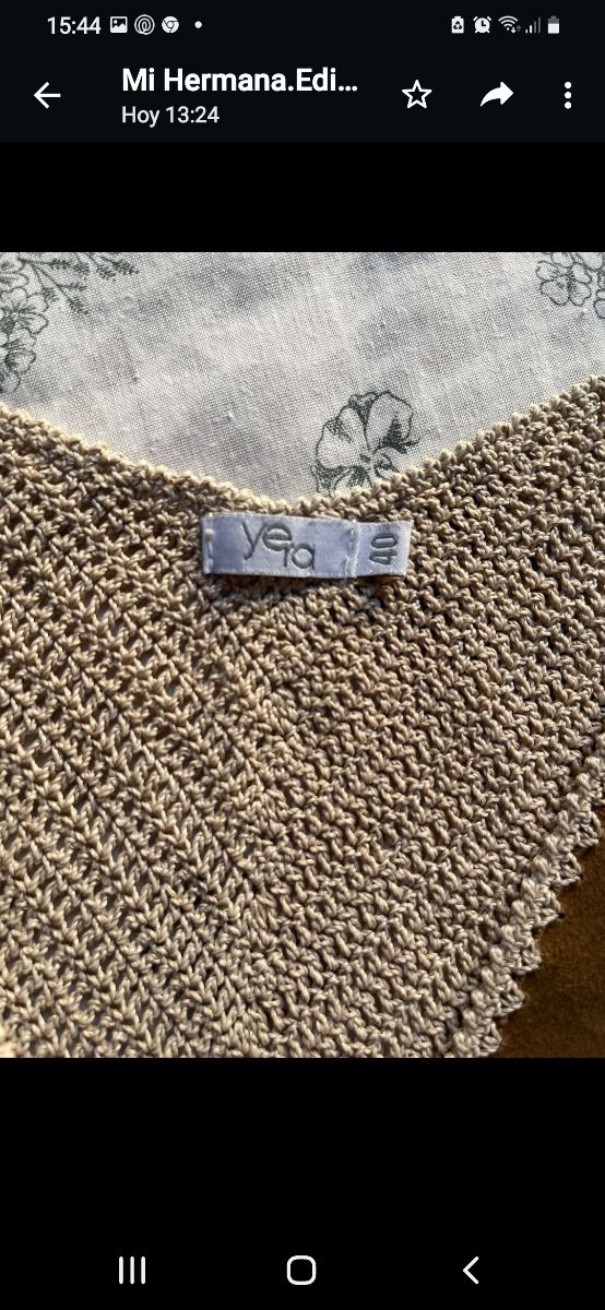 suéter hippie de Yera.Corte ingles