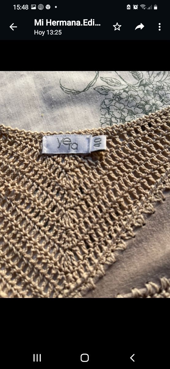 suéter yera