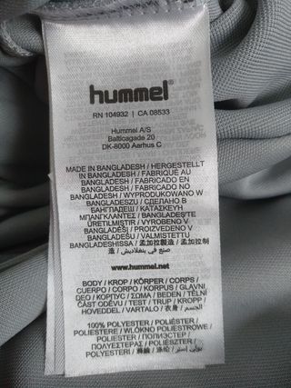 Chaqueta de entrenamiento nueva de Hummel