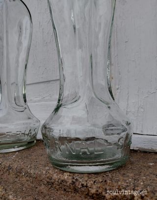 Botellas decorativas, años 40'