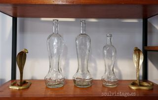 Botellas decorativas, años 40'