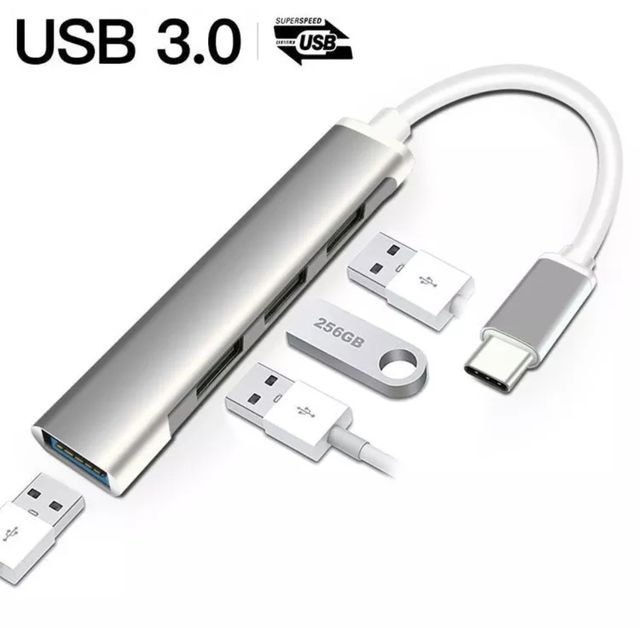 BASE BIFURCANTE DE USB. PUERTO DE CARGA. NUEVO!!