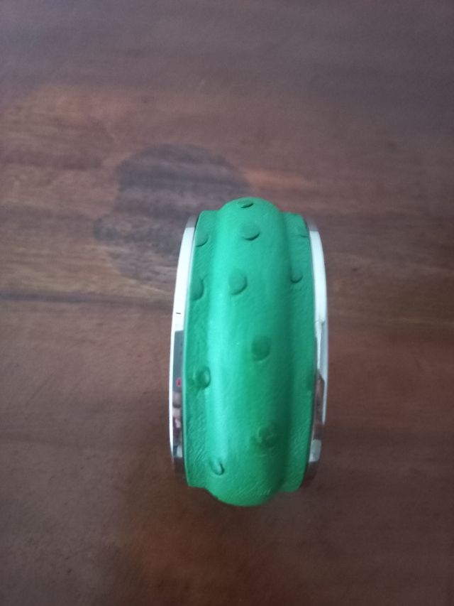 Pulsera Acero y Piel