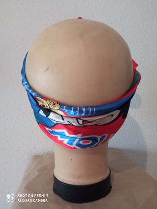 Pañuelo cuadrado para el cuello o cabeza, rojo con