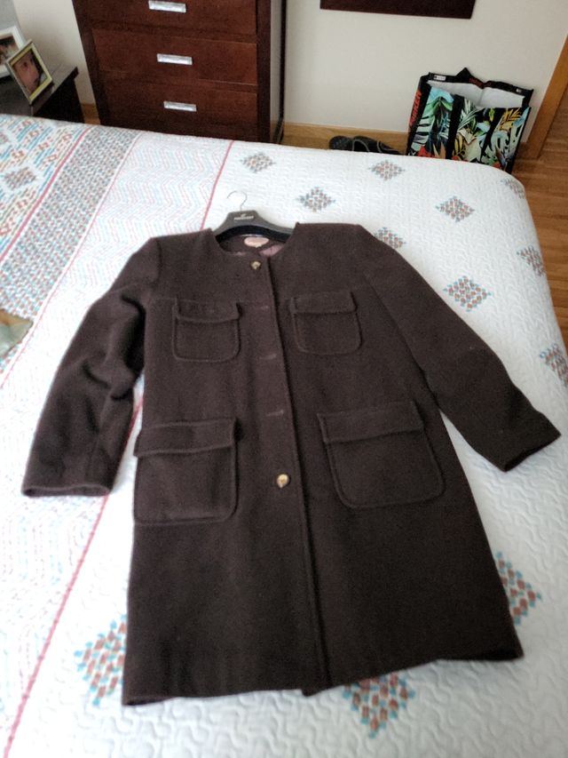 Abrigo de paño