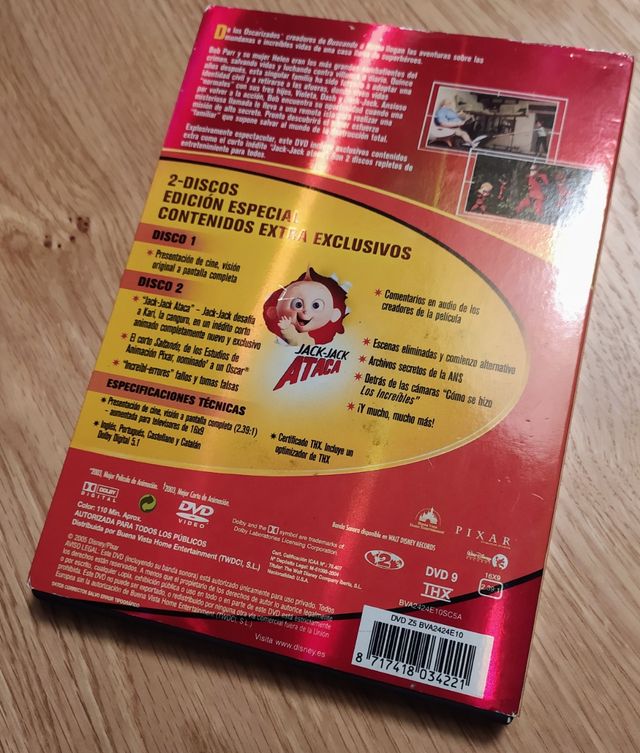 Los Increíbles, edición  coleccionista.