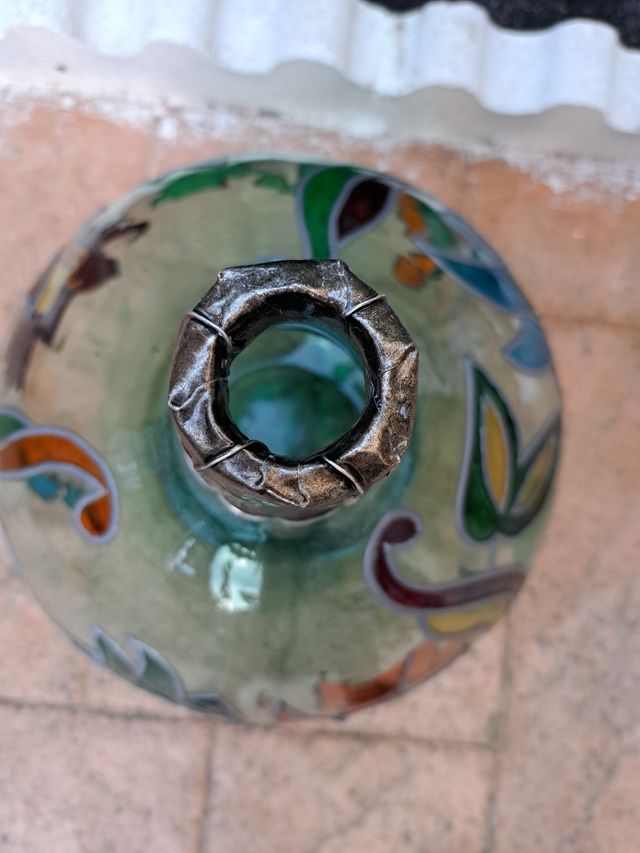 Jarrón pintado a mano