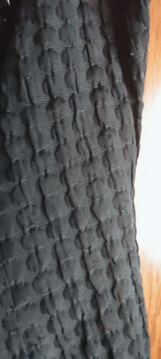 Vestido con chaqueta corta negro