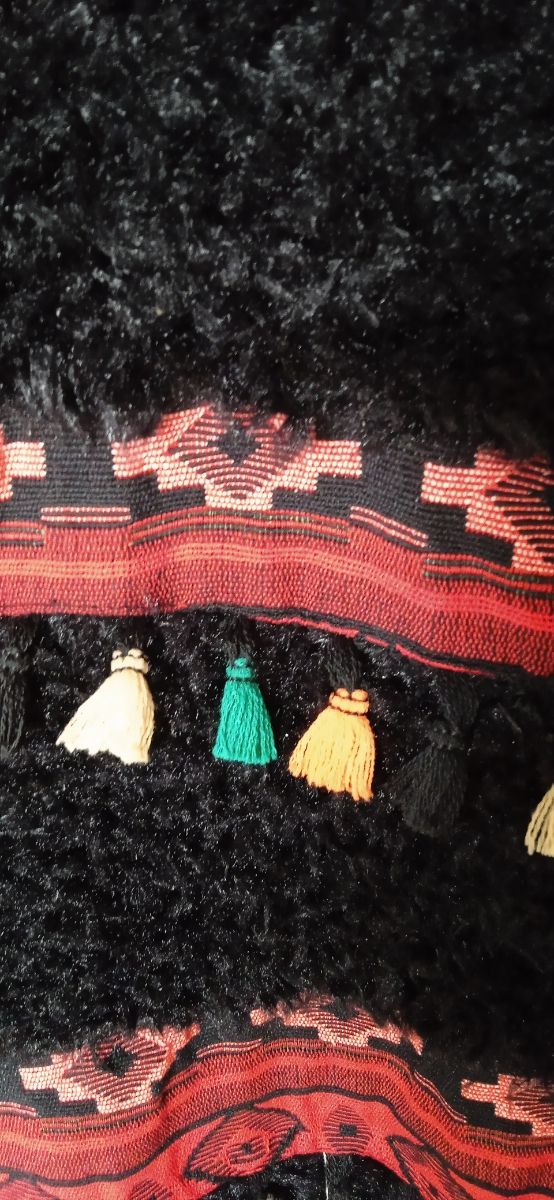 Chaquetón pelo negro..