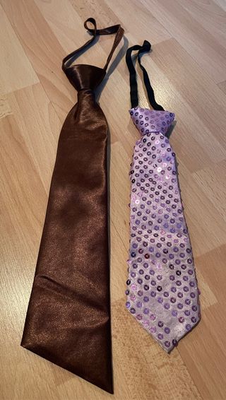 Corbatas infantiles para disfraces