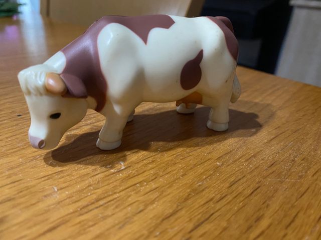 Familia de granjeros y animales