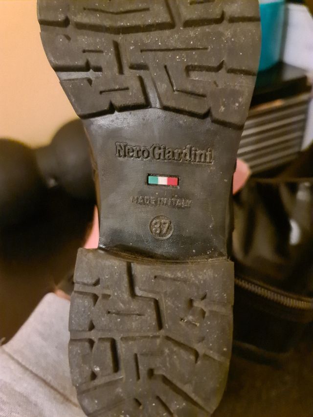 STIVALI NERO GIARDINI