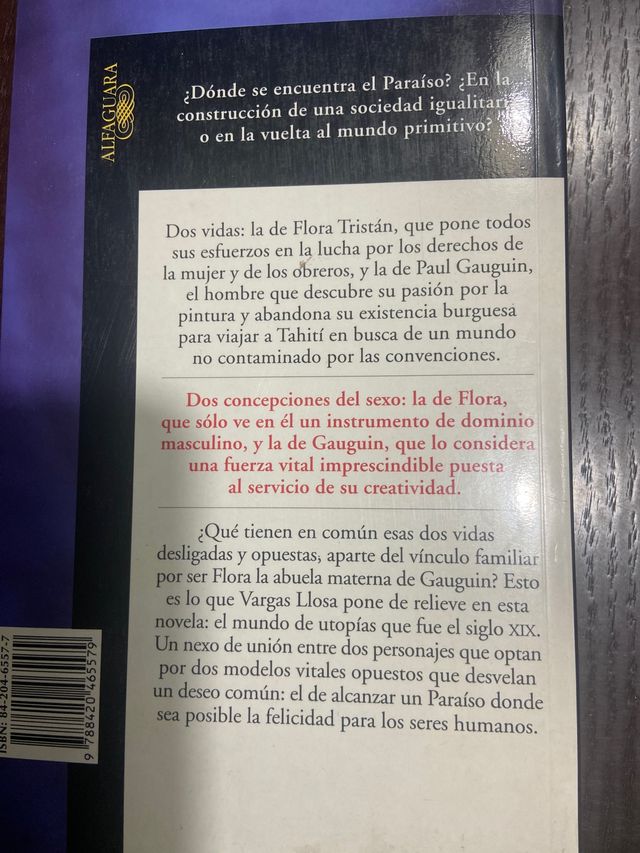 Pack 2 libros Mario Vargas Llosa 10€