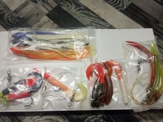 vinilos pesca varios