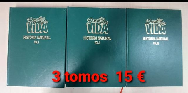 DESAFÍOS DE LA VIDA. HISTORIA NATURAL. 3 Tomos