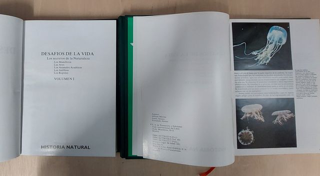 DESAFÍOS DE LA VIDA. HISTORIA NATURAL. 3 Tomos