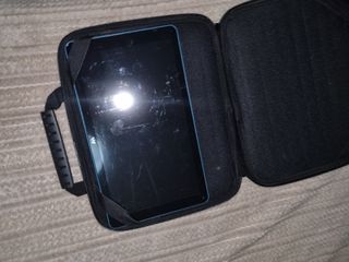 funda tablet en rosa