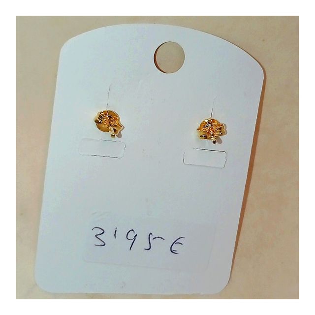 Pendientes pequeños estilo flamenca