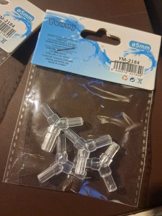 empalme tuberias acuarios