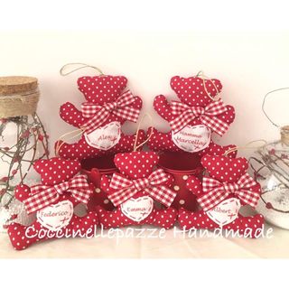 Addobbi natalizi personalizzati con i vostri nomi 