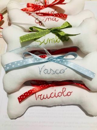 Addobbi natalizi personalizzati con i vostri nomi 