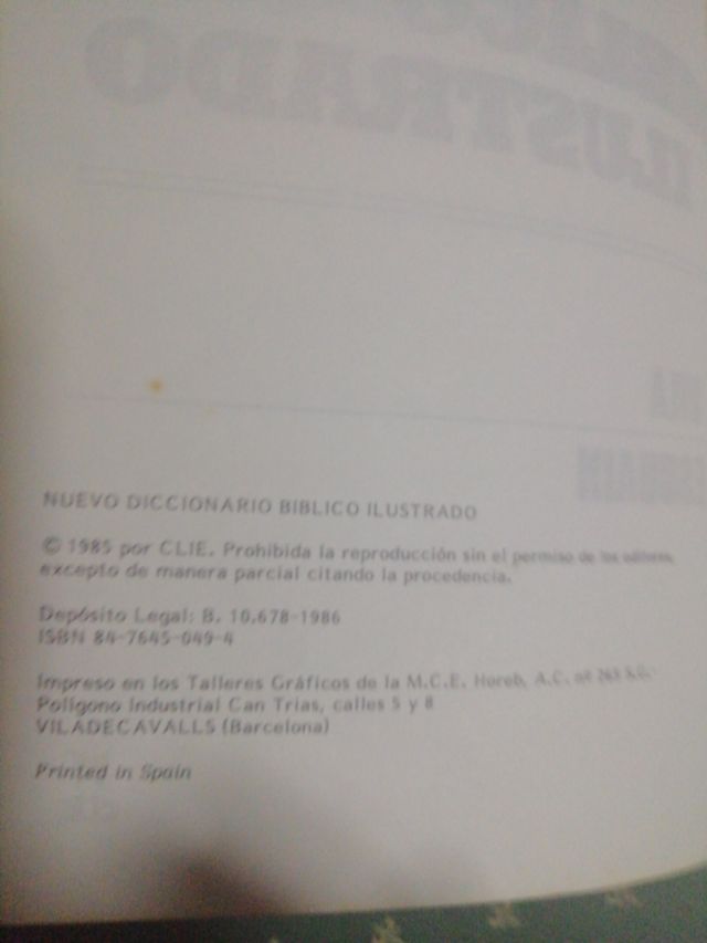 Nuevo Diccionario biblico Ilustrado
