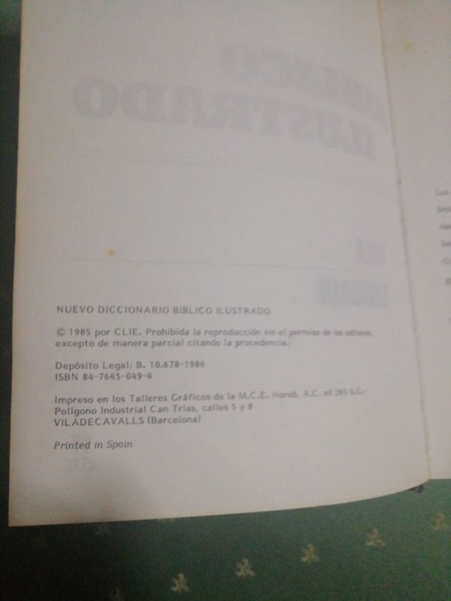 Nuevo Diccionario biblico Ilustrado