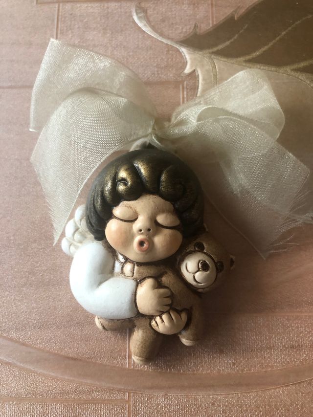 Angelo thun da appendere addobbo albero natale 