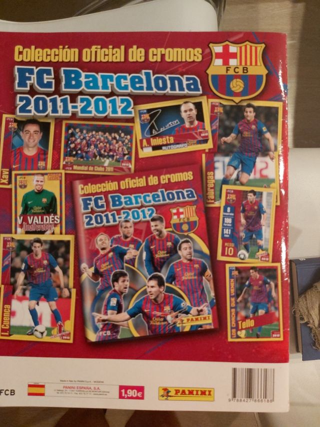 Colección completa FC BARCELONA 2011-12 Panini