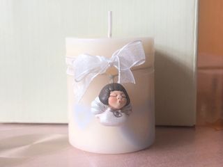 Candela Thun con angelo nuova