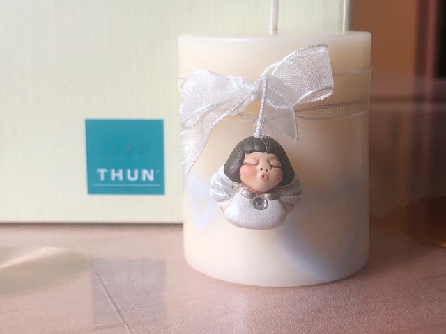 Candela Thun con angelo nuova
