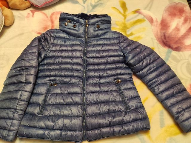 Cazadora señora. Azul vaquero