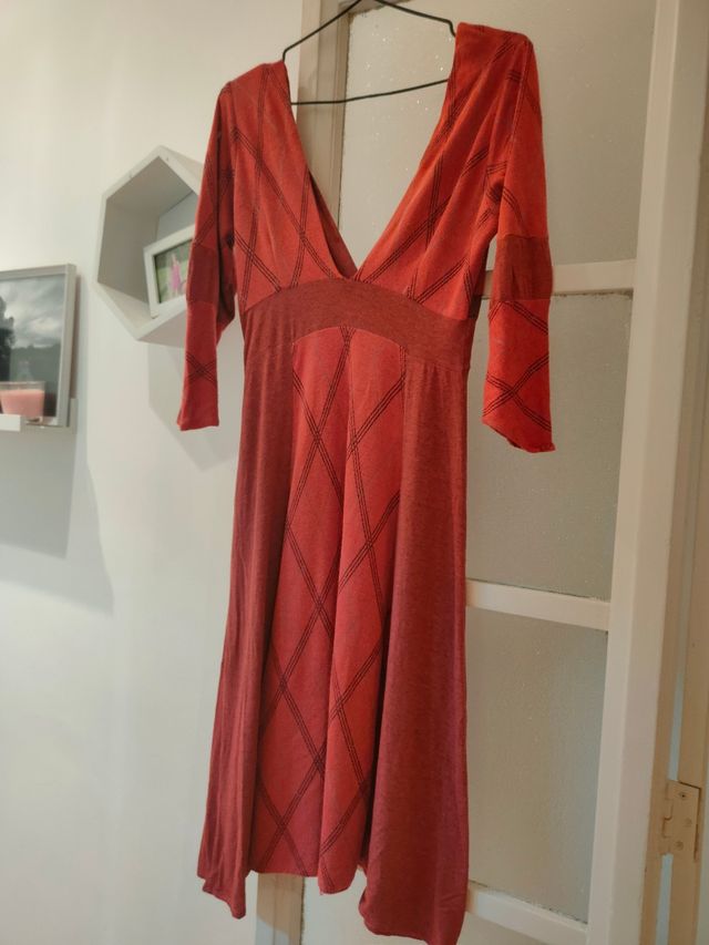 Vestido rojo PRECIOSO Y ORIGINAL