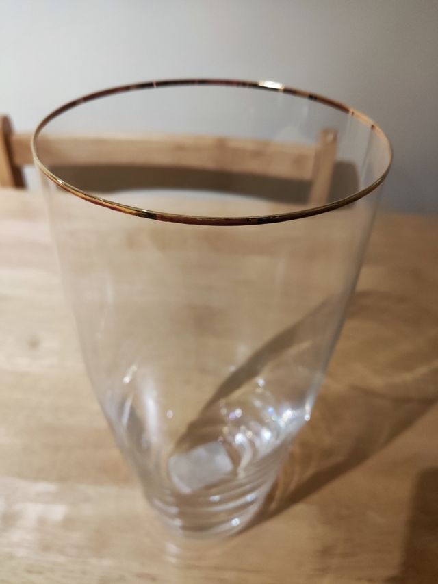 Florero cristal Zara Home