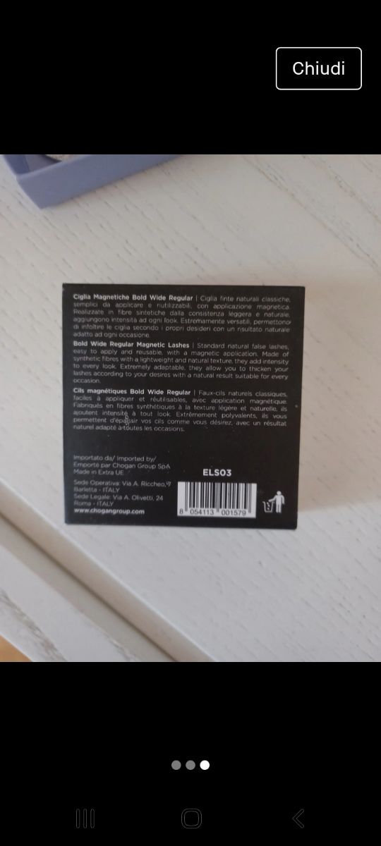 ciglia magnetiche 