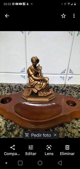 tintero con figura