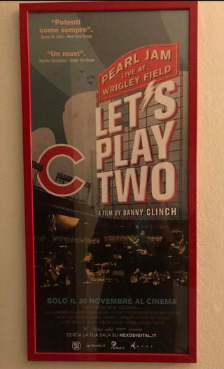 Poster “Let’s Play Two” Pearl Jam