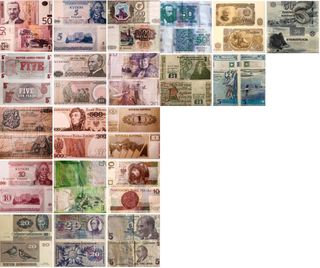 Colección Billetes del Mundo y España 
