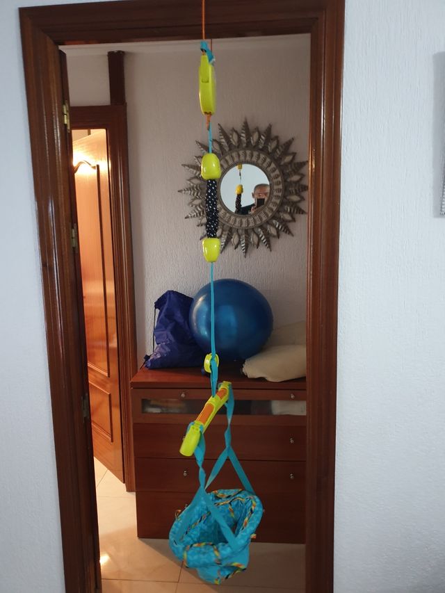 columpio y saltador para bebes.