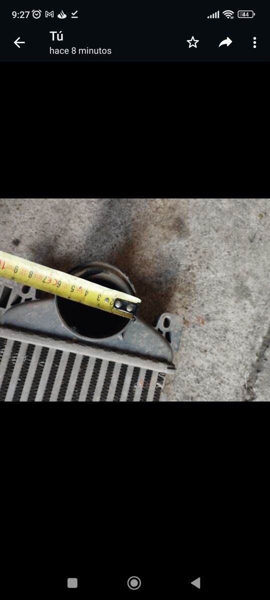 intercooler Renault máster mascot