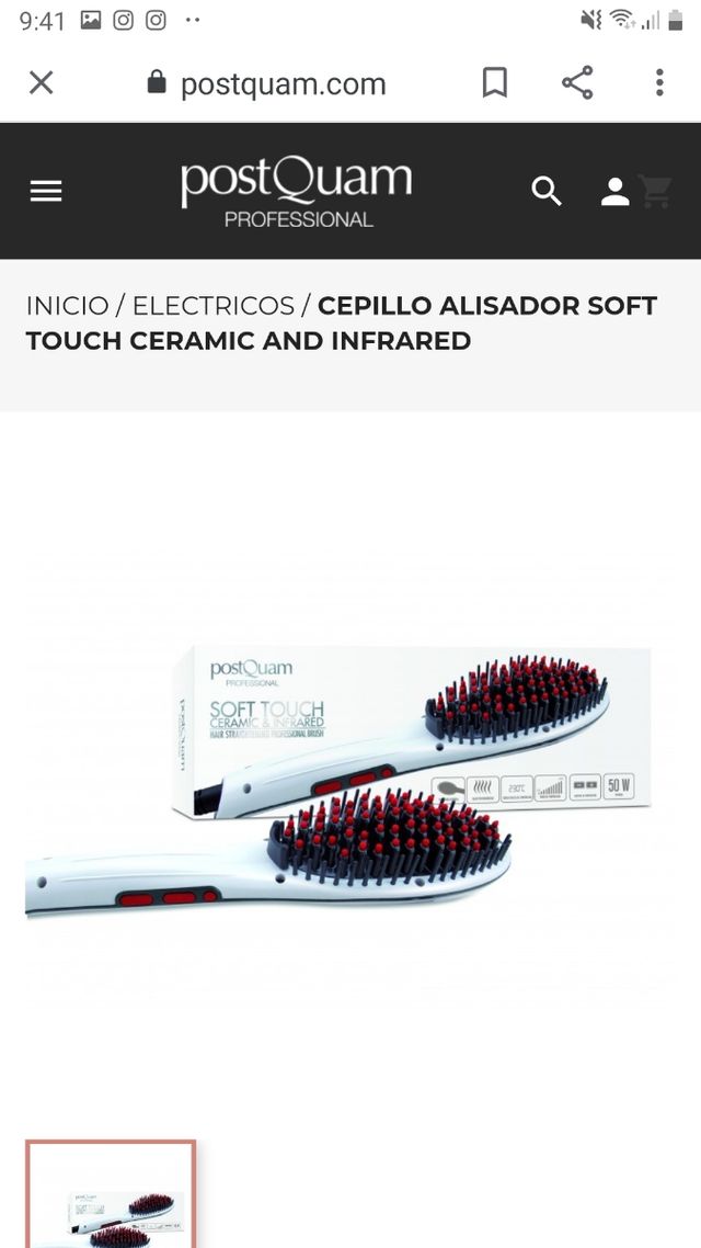 Cepillo alisador profesional PostQuam