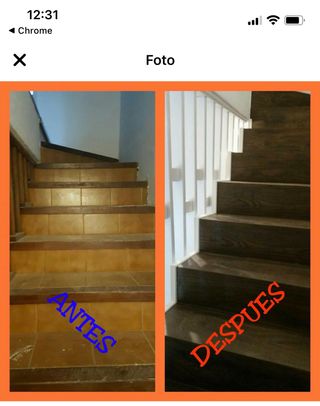 Fabricación de Escalera de una pieza