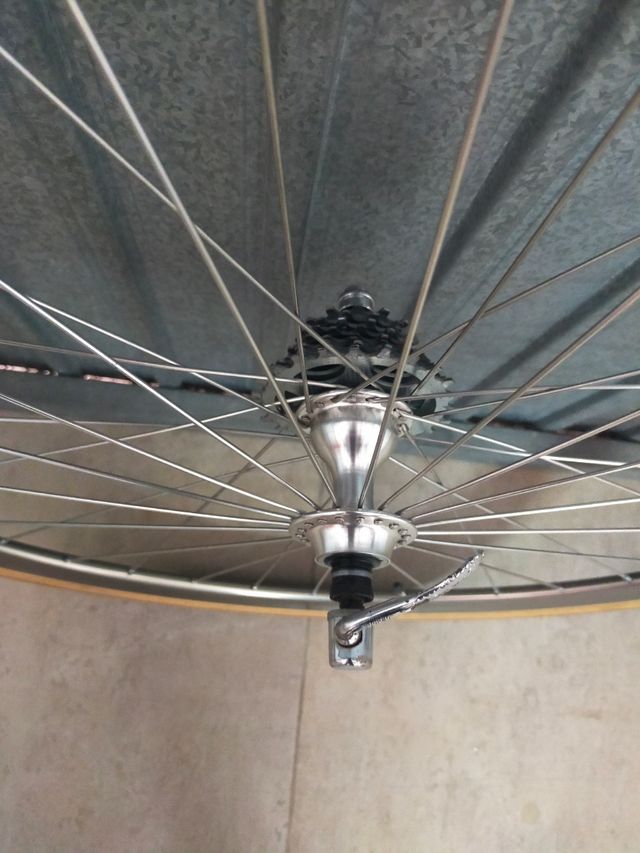 Ruedas bicicleta carretera 700c vintage
