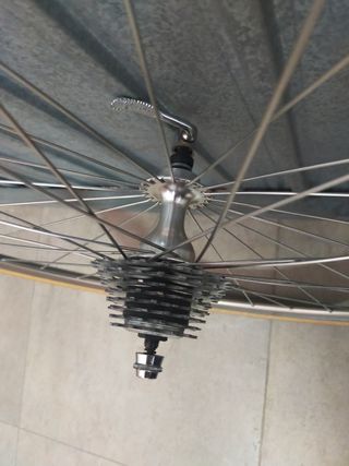 Ruedas bicicleta carretera 700c vintage 